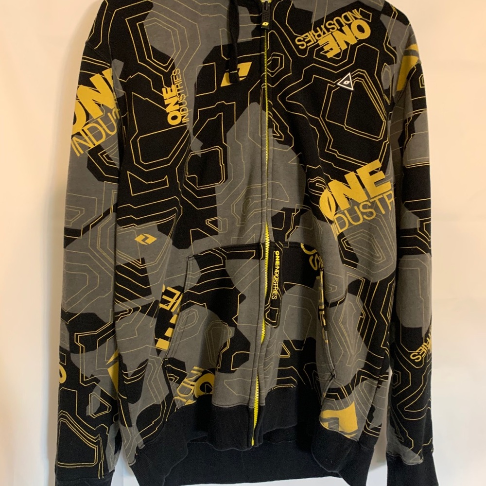 One Industries transit logo hoodie M